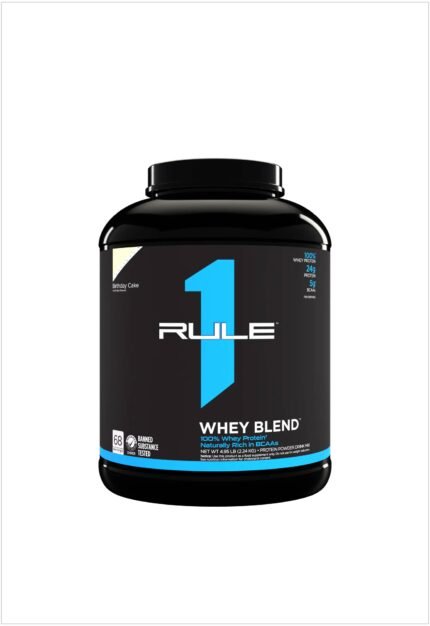 R1 WHEY BLEND 2,27 KG - RULE1 Gold Nutrition ‏