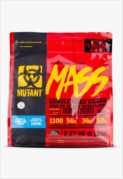 Mutant Mass 2.27 Kg Muscle Mass Gainer